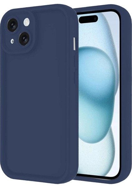 iPhone 14 Kılıf Viera Silikon - Lacivert