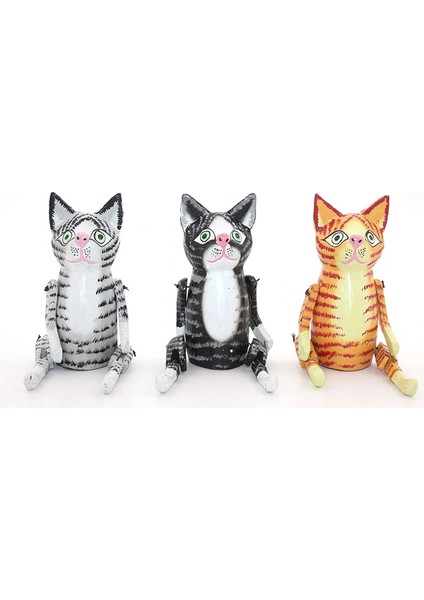 Ahşap Sallanan Kedi ( )