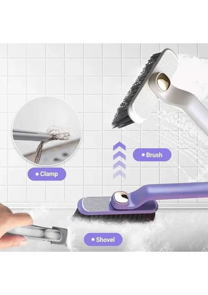 Döner Başlıklı Temizlik Fırçası Cımbızlı fırsatları