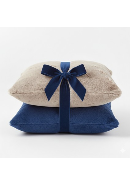 Seth,suni Kürk Kırlent Kılıfı