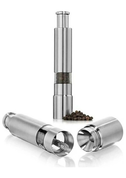 Paslanmaz Basmalı Baharat Öğütücü ( )