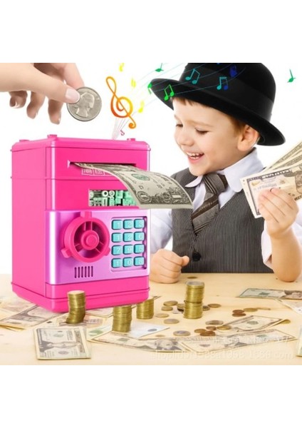 Elektronik Şifreli Kasa Atm Kumbara ( )