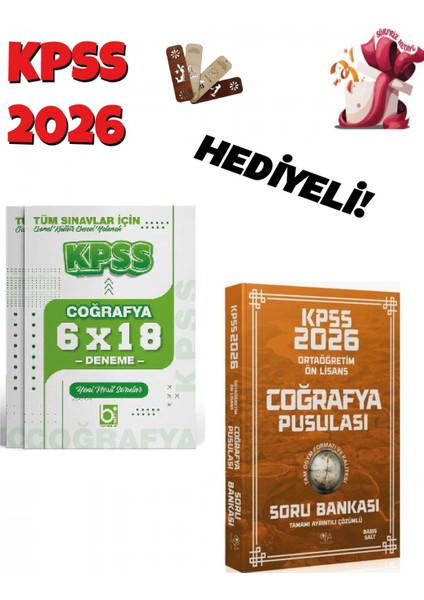 2026 Kpss Lise Ortaöğretim Ön Lisans Coğrafya Pusulas