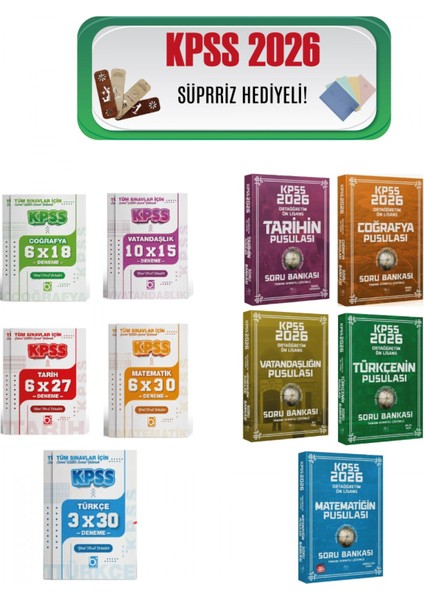CBA 2026 KPSS Lise Ortaöğretim Tüm Dersler Çözümlü Soru Bankası v