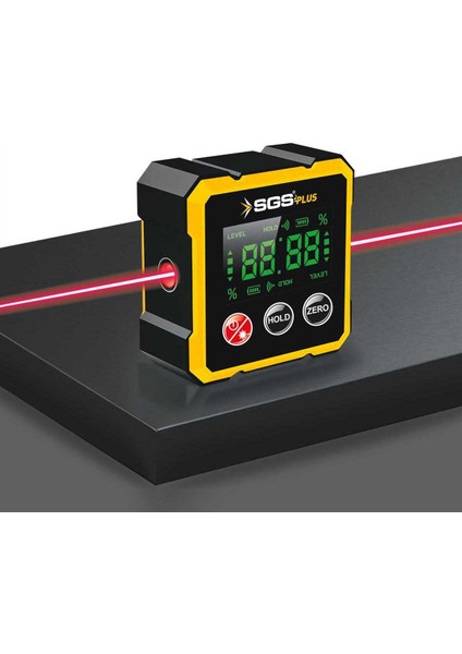 Lazer Dijital Açık Ölçer, Magnetli, 3.7V, Hassas ve Kolay Kullanım