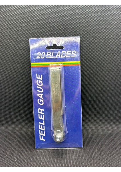 Sentil Filler Çakısı 0,05-1mm, 20 Yapraklı, Yüksek Kalite, Hassas Işçilik