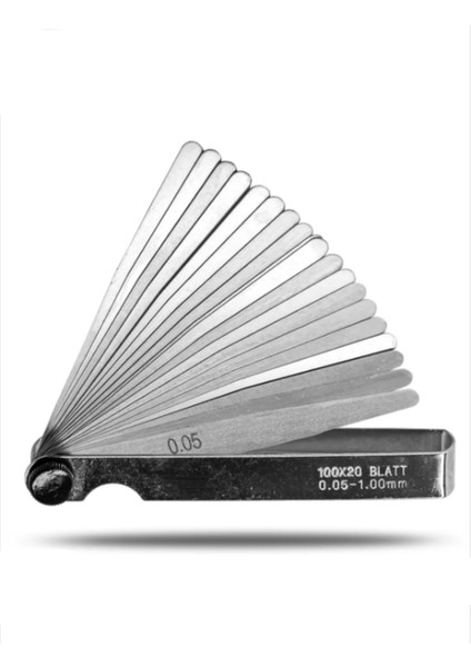 Sentil Filler Çakısı 0,05-1mm, 20 Yapraklı, Yüksek Kalite, Hassas Işçilik fiyatları