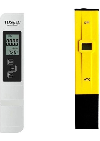 Topraksız Tarım Ölçüm Seti (Ph ve Ec Metre) - Hassas ve Güvenilir Ölçüm