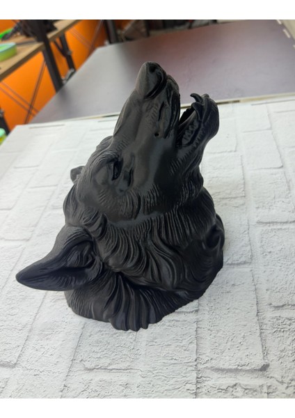 Siyah Ayı Figürü Duvar Dekoru Asılabilir Hediyelik Heykel 25X19 cm fiyatları