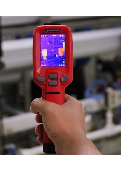 Roscan 3000X Termal Kamera, Sıcak Soğuk Su Duyarlı, Wi-Fi Bağlantılı