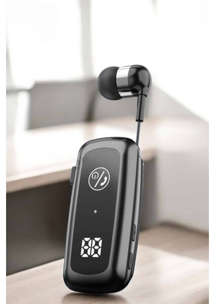 Kablolu Bluetooth Kulaklık Kulak Içi Stereo Mikrofonlu Dijital Göstergeli fırsatları