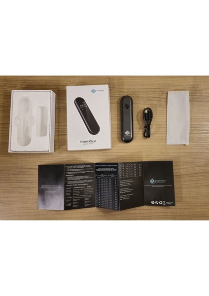 Portatif Dijital Alkolmetre, Temassız Tasarım, LCD Ekran, Promil Ölçüm fiyatları