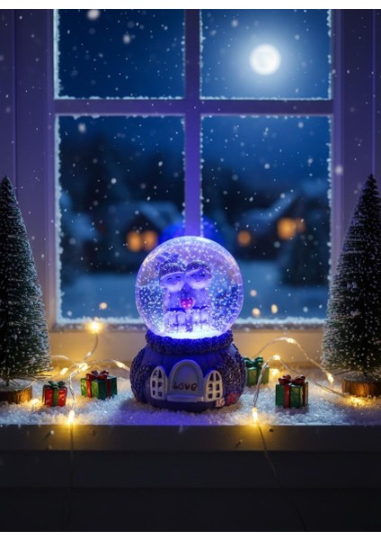 Mini Kar Küresi Işıklı modelleri