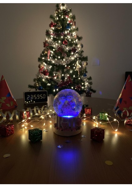 Mini Kar Küresi Işıklı modelleri