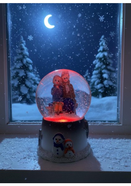 NEYŞELİGÜL MİNİ KAR KÜRESİ İŞIKLI modelleri