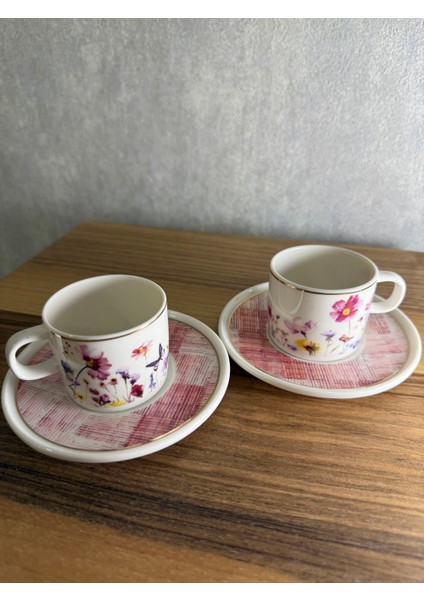 6 Kişilik Türk Kahvesi Fincan Takımı 7092