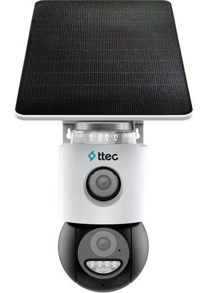 SLR-3320S-MH/SL-4G 3+3 Çift Kameralı Solar Panelli Gece Renkli Sim Kart Destekli 4g P