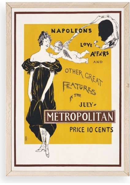 Metropolitan Ahşap Çerçeveli Tablo