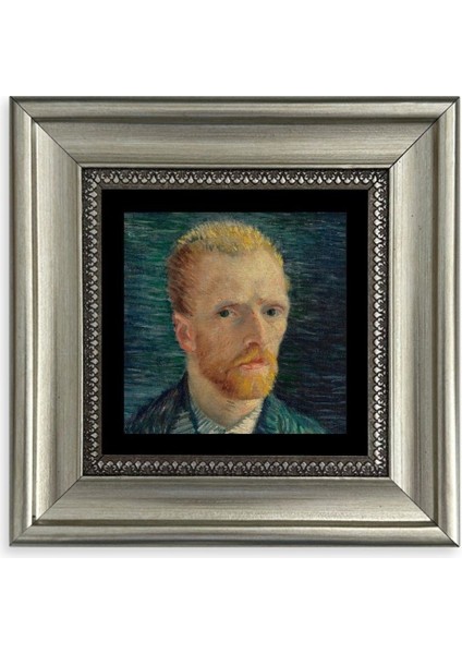 Van Gogh Çerçeveli Taş Tablo