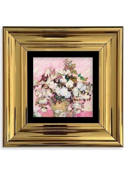 Van Gogh Çerçeveli Taş Tablo