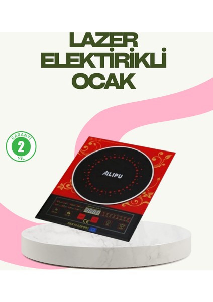 Mtxdpn 8 Akıllı Pişirme Menülü LED Ekranlı Indüksiyon Ocak