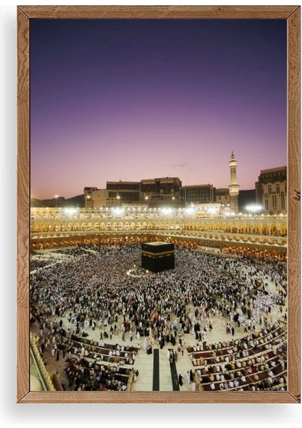 Kabe Ahşap Çerçeveli Tablo