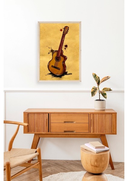 Keman Ahşap Çerçeveli Tablo modelleri