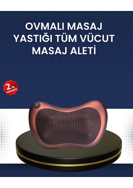Mtxdpn Isıtma Özellikli Derin Yoğurma Masaj Yastığı Priz & Çakmak Girişli