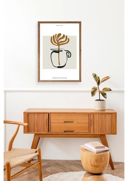 Kahve Ahşap Çerçeveli Tablo modelleri