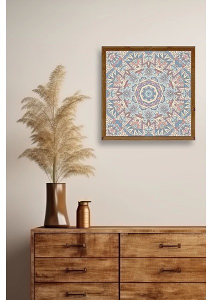 Mandala Ahşap Çerçeveli Tablo fiyatları