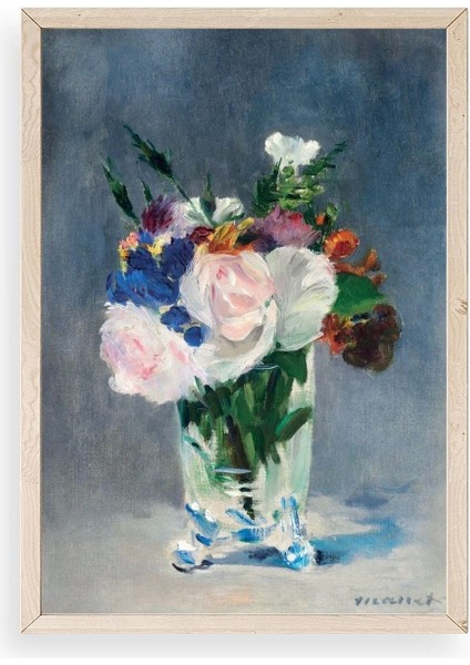 Manet Ahşap Çerçeveli Tablo