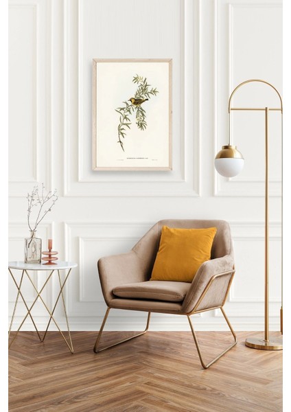 Daldaki Kuş Ahşap Çerçeveli Tablo fiyatları