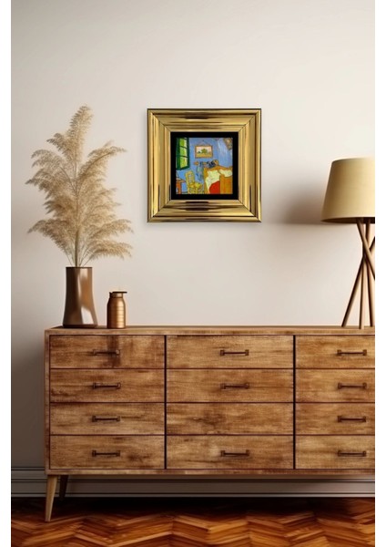 Van Gogh Çerçeveli Taş Tablo modelleri