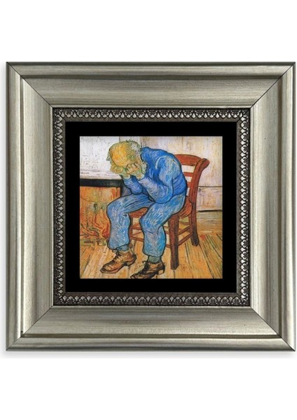 Van Gogh Çerçeveli Taş Tablo