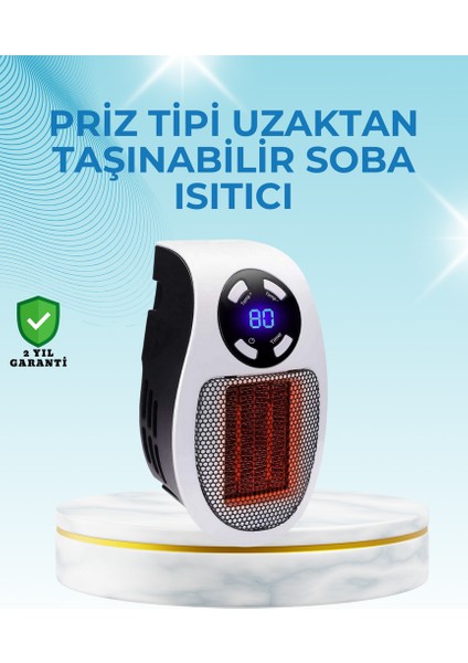 Mtxdpn Düşük Enerji Tüketimli Mini Isıtıcı Ayarlı Termostatlı