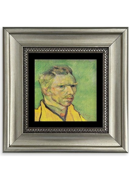 Van Gogh Çerçeveli Taş Tablo