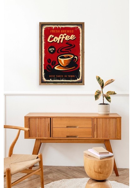 Kahve Ahşap Çerçeveli Tablo modelleri