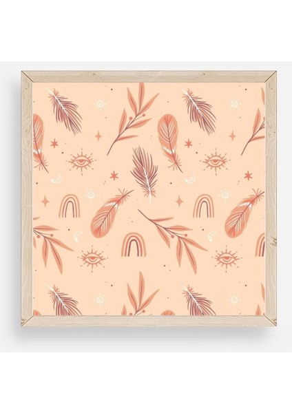 Tüy Ahşap Çerçeveli Tablo