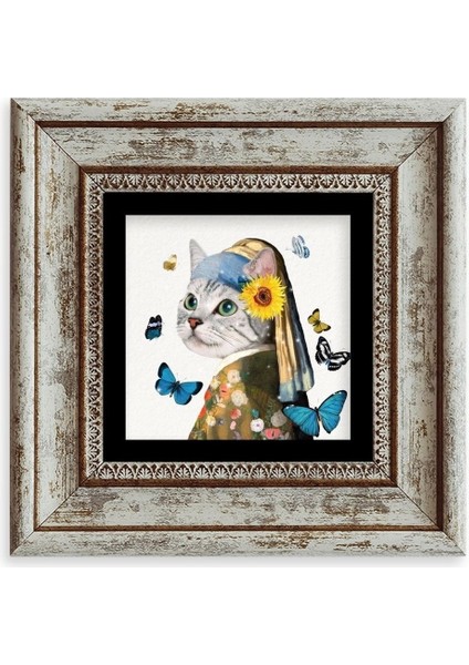 Van Gogh Çerçeveli Taş Tablo