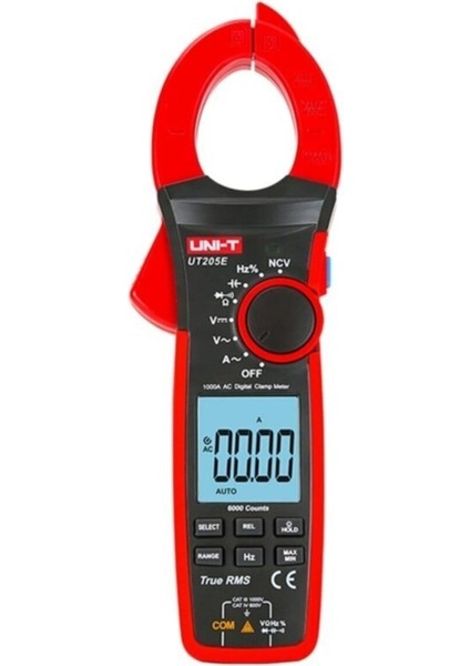 Dijital Pensampermetre UT-205E 1000A True Rms, Yüksek Hassasiyetli Ölçüm fiyatları