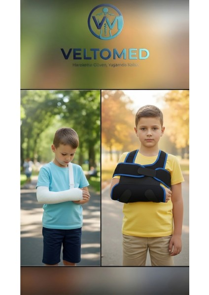 Çocuk Velpo Bandaj Çocuk Kol Kırığı,çocuk Omuz Çıkığı, Kol Burkulması Bandajı,çocuk Ortopedik Destek fırsatları