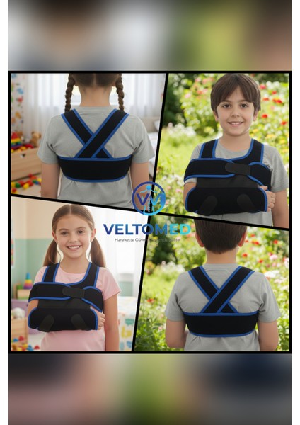 Çocuk Velpo Bandaj Çocuk Kol Kırığı,çocuk Omuz Çıkığı, Kol Burkulması Bandajı,çocuk Ortopedik Destek indirimleri