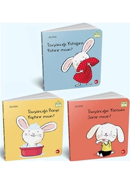 0-3 Yaş Resimli Interaktif Çocuk Kitapları Set 1