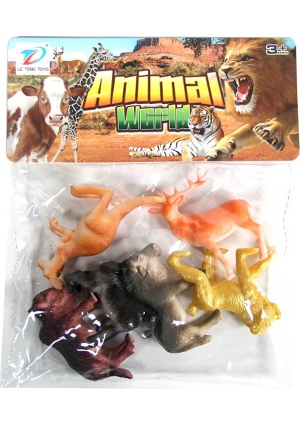 Pvs Küçük Vahşi Hayvan Figürleri 888A-10 fiyatları