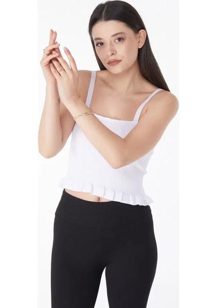 Yazlık Triko Crop indirimleri