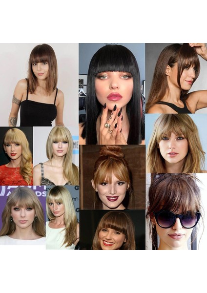 Fiber Sentetik Perçem / Koyu Siyah modelleri