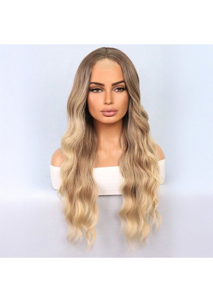 Rus Kumralı Dore Sarı Ombreli Tül Peruk modelleri