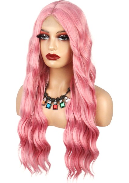 Pembe Dalgalı Tül Peruk fırsatları