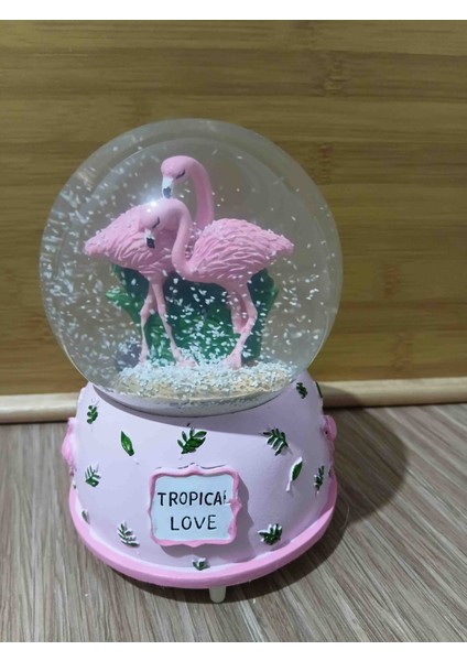 Yılbaşı Dekoratif Nostaljik Kar Küresi Ikili Set Işıklı ve Müzikli modelleri