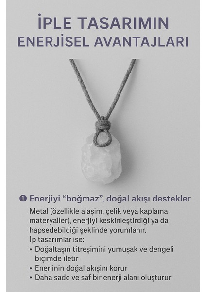 Özel Tasarım Doğal Taş ve Gold Detaylı Kolye (Gold Zincir 38 Cm) fiyatları